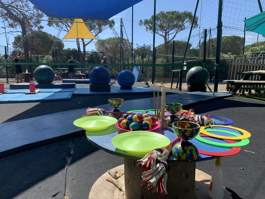 Ecole de cirque pour petis et grands à Port Barcarès