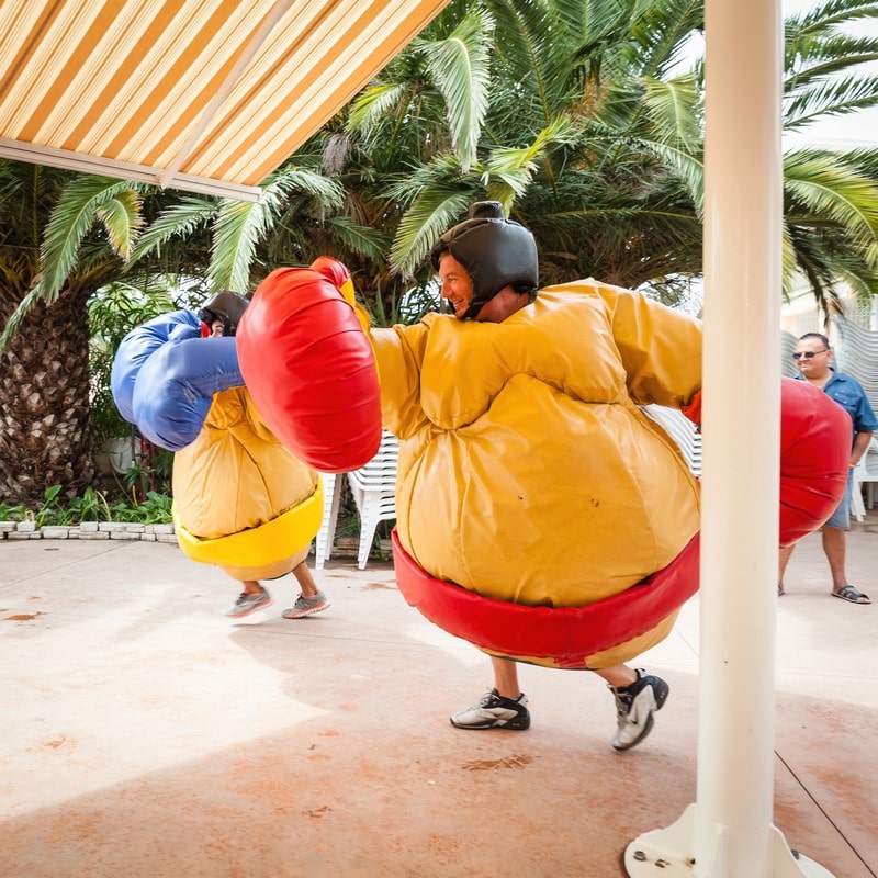 Village vacances Barcarès proche Perpignan : activités jeux sumo