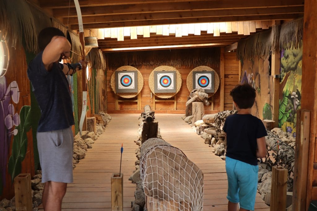 Salle de tir à l'arc village vacances le floride